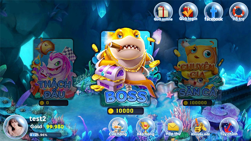 Sảnh game bắn cá tại Win79 cung cấp trả thưởng lớn